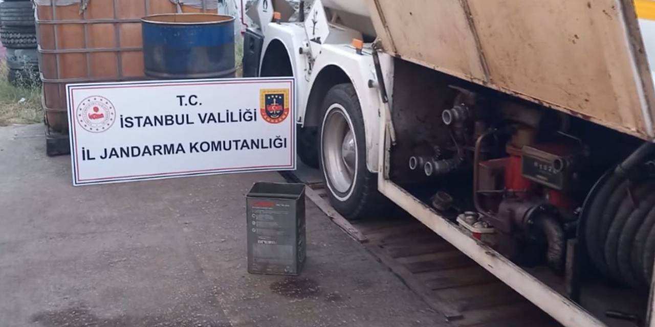 Jandarma’dan Kaçak Akaryakıt Operasyonu