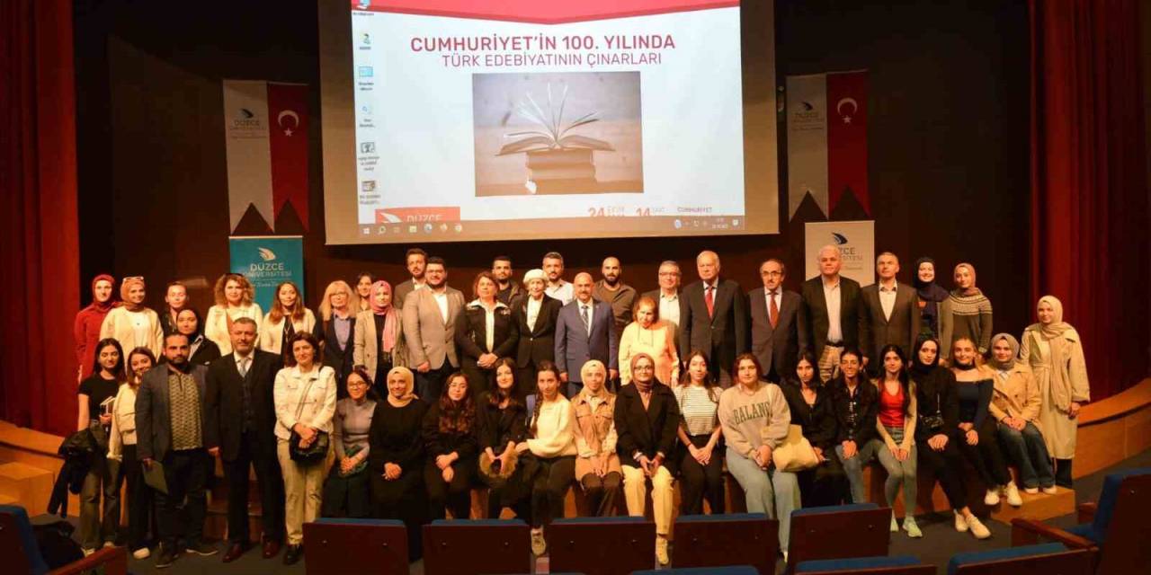 Türk Edebiyatının Çınarları Düzce Üniversitesi’nde