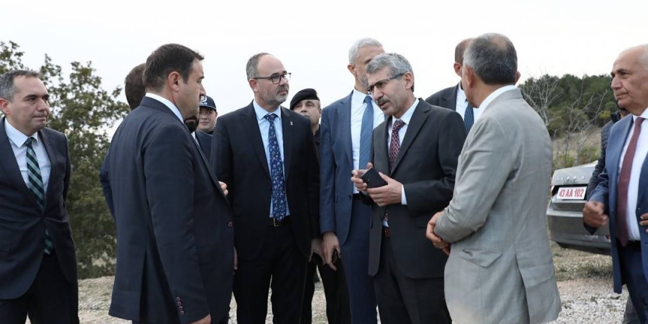 Simav, Pazarlar Ve Şaphane İlçelerinin Ortak Kullanacağı Osb İçin Yer İncelemesi