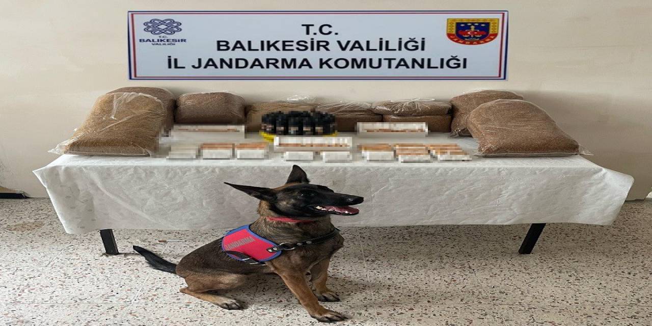 Balıkesir’de 11 Şahsa Kaçak Tütün Operasyonu