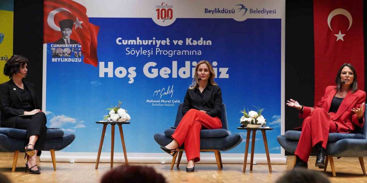 Beylikdüzü’nde "Cumhuriyet Ve Kadın" Söyleşisi Düzenlendi