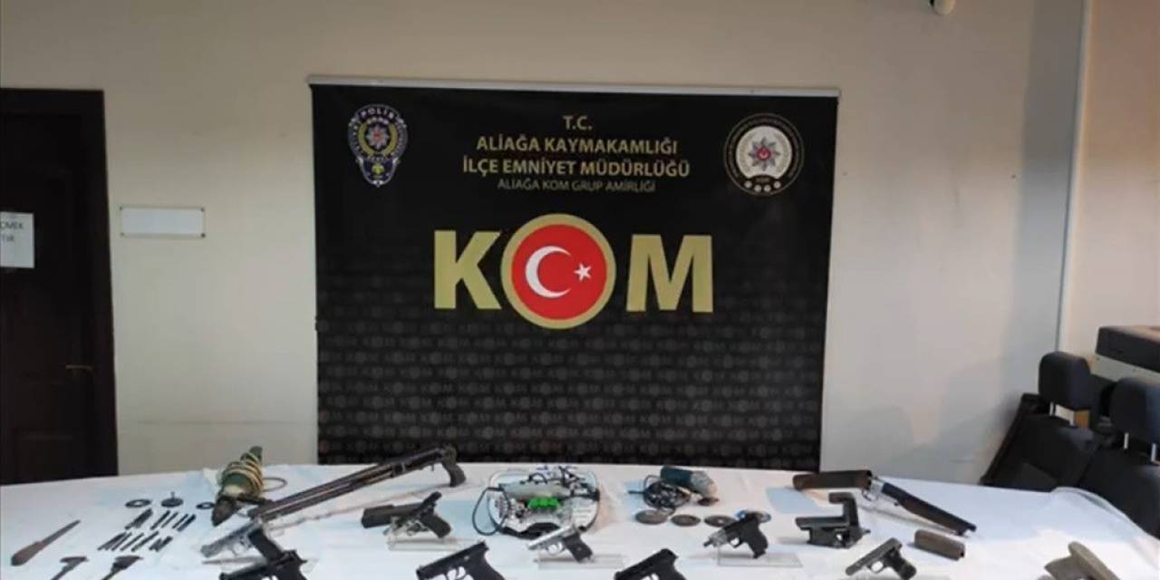 İzmir’de Yasa Dışı Silah Ticareti Yapan 3 Ayrı Çete Çökertildi