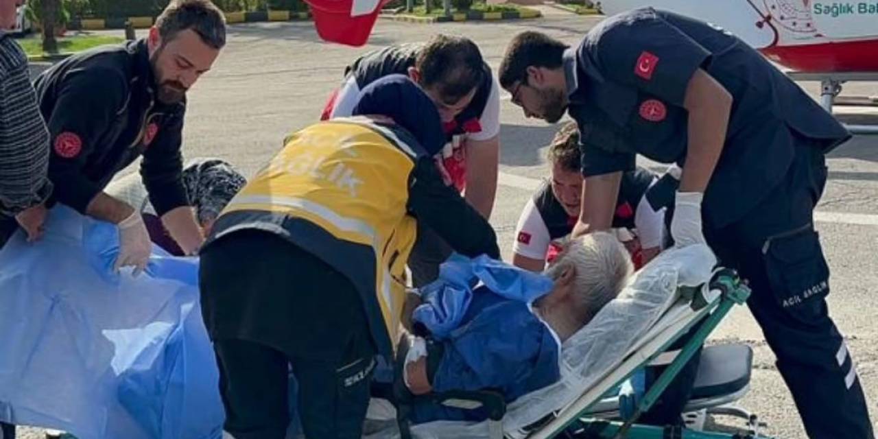 Elini Testere İle Kesen Vatandaş Helikopterle Ankara’ya Sevk Edildi