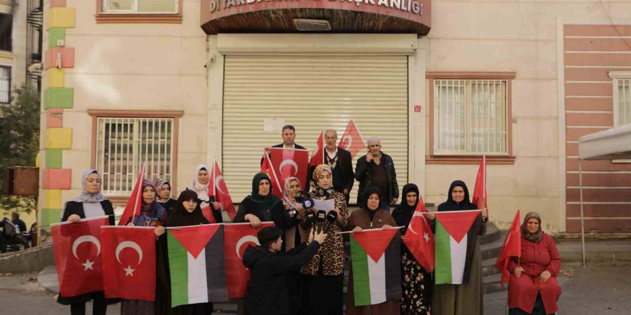 Diyarbakır Annelerinden İsrail’in Zulmüne Tepki