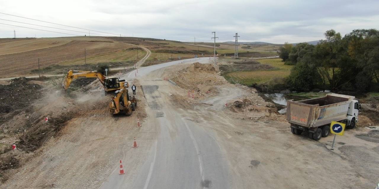 İnönü’deki Köprü Yenileme Çalışmasında Sona Yaklaşıldı