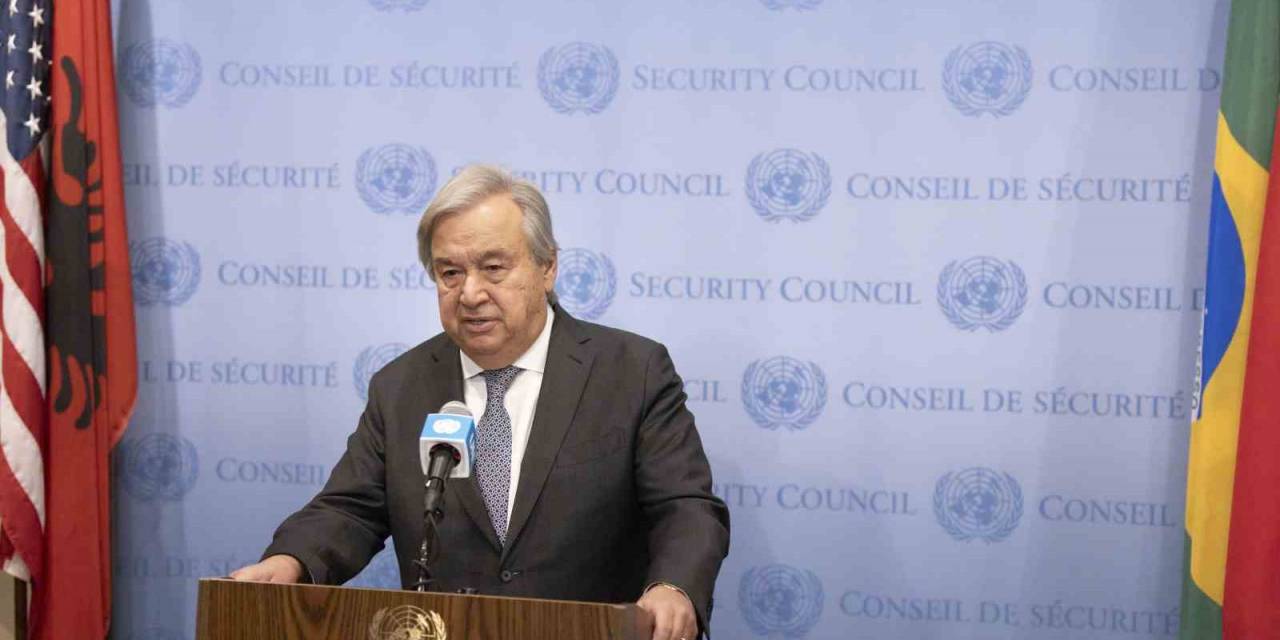 Bm Genel Sekreteri Guterres: “Açıklamalarımın Sanki Hamas’ın Terör Eylemlerini Meşrulaştırıyormuş Gibi Yanlış Yorumlanması Karşısında Şok Oldum"