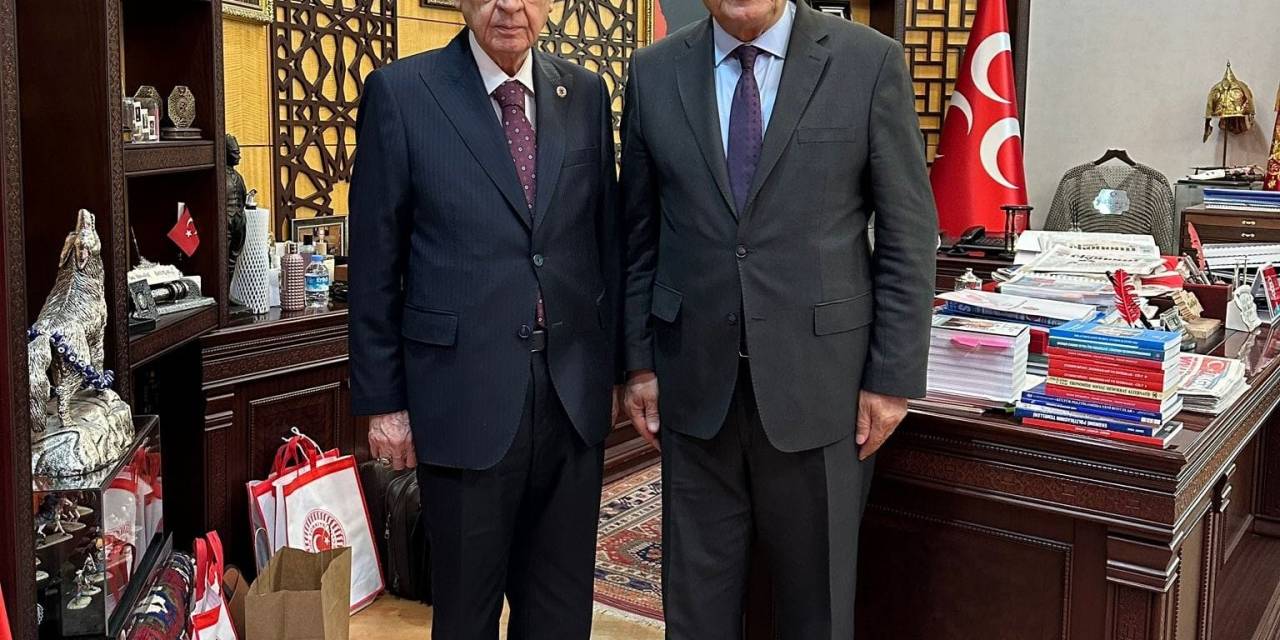Başkan Pekmezci, Mhp Lideri Bahçeli’ye Ziyarette Bulundu