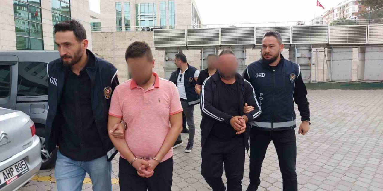 Dronlu Trafik Denetiminde Yakalanan Göçmen Kaçakçıları Adliyeye Sevk Edildi