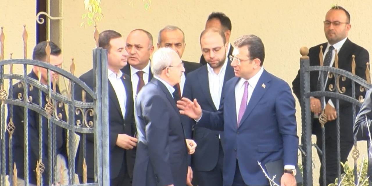 Kılıçdaroğlu Ve İmamoğlu Ankara’da Bir Araya Geldi
