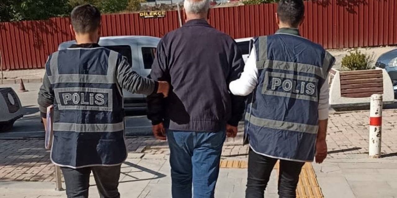 Elazığ’da 14 Yıl Kesinleşmiş Hapis Cezası Olan Zanlı Tutuklandı