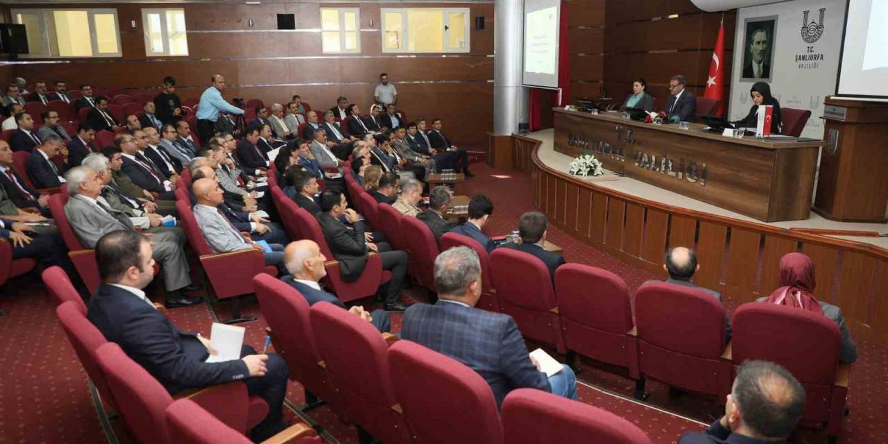 Şanlıurfa İl Koordinasyon Kurulu Toplantısı Yapıldı