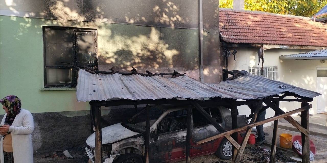 İmamın Aracını Kundakladı, Cami Ve Lojman Da Zarar Gördü