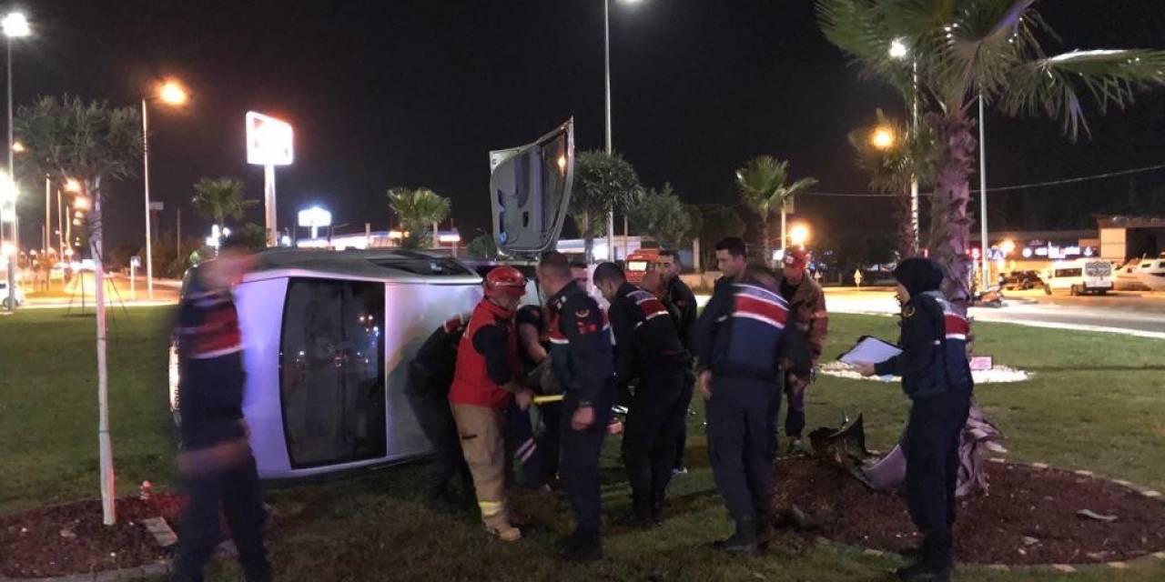 Edremit’te Trafik Kazası: 1 Yaralı