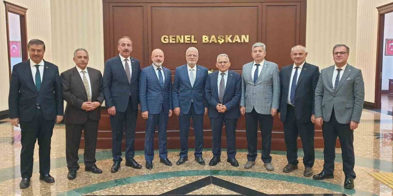 Başkan Büyükkılıç’tan Elitaş Ve Özhaseki’ye Ziyaret