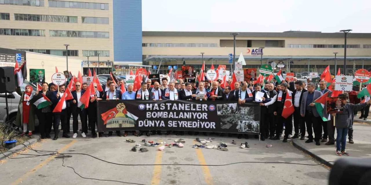 Sağlık-sen’den "Filistin" İçin 81 İlde Basın Açıklaması