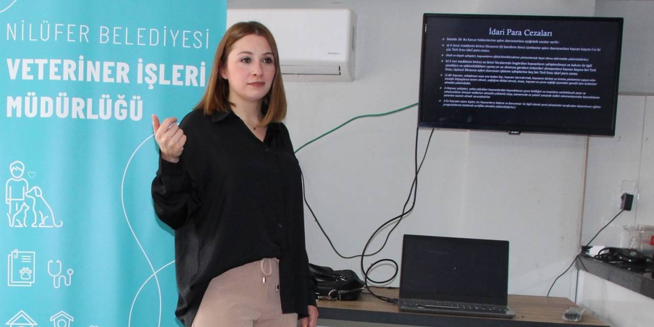 Nilüfer Veteriner İşleri Müdürlüğü Çalışanlarına Hayvan Hakları Eğitimi