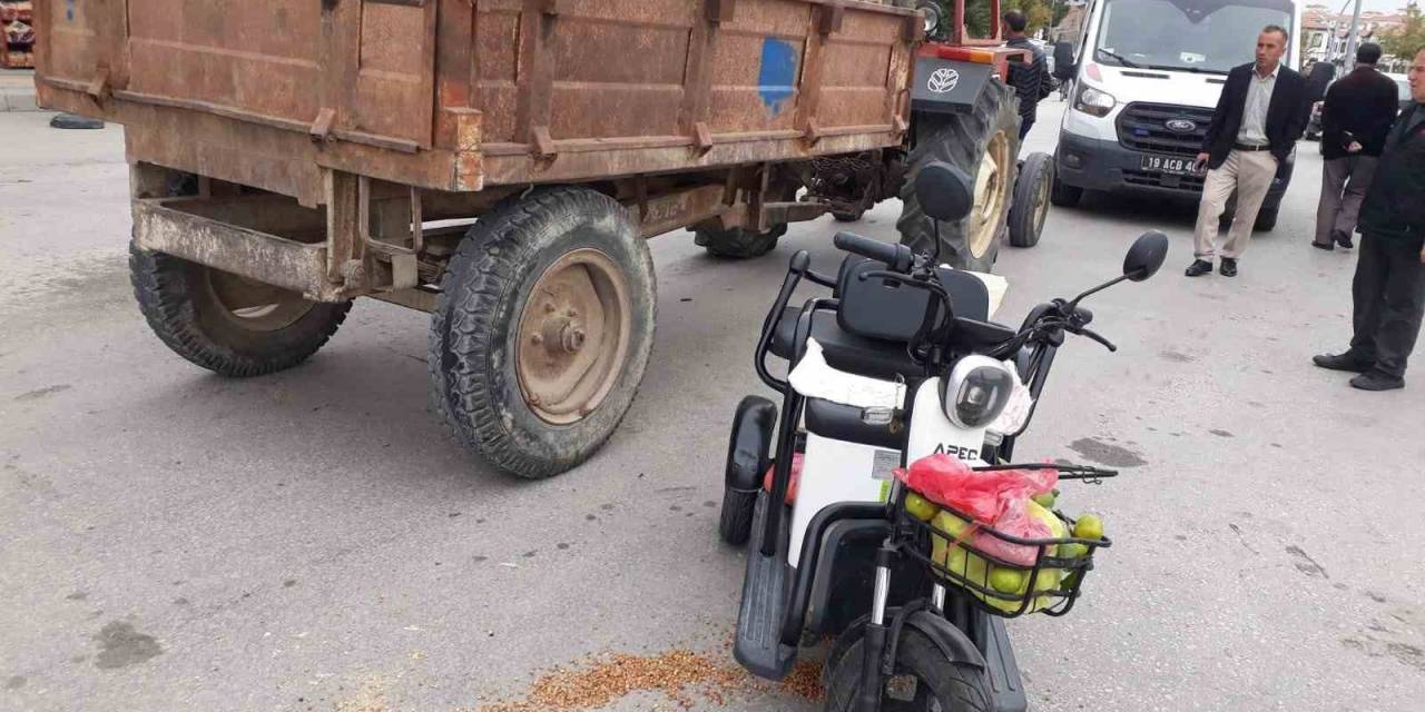 Osmancık’ta Trafik Kazası; 1 Yaralı