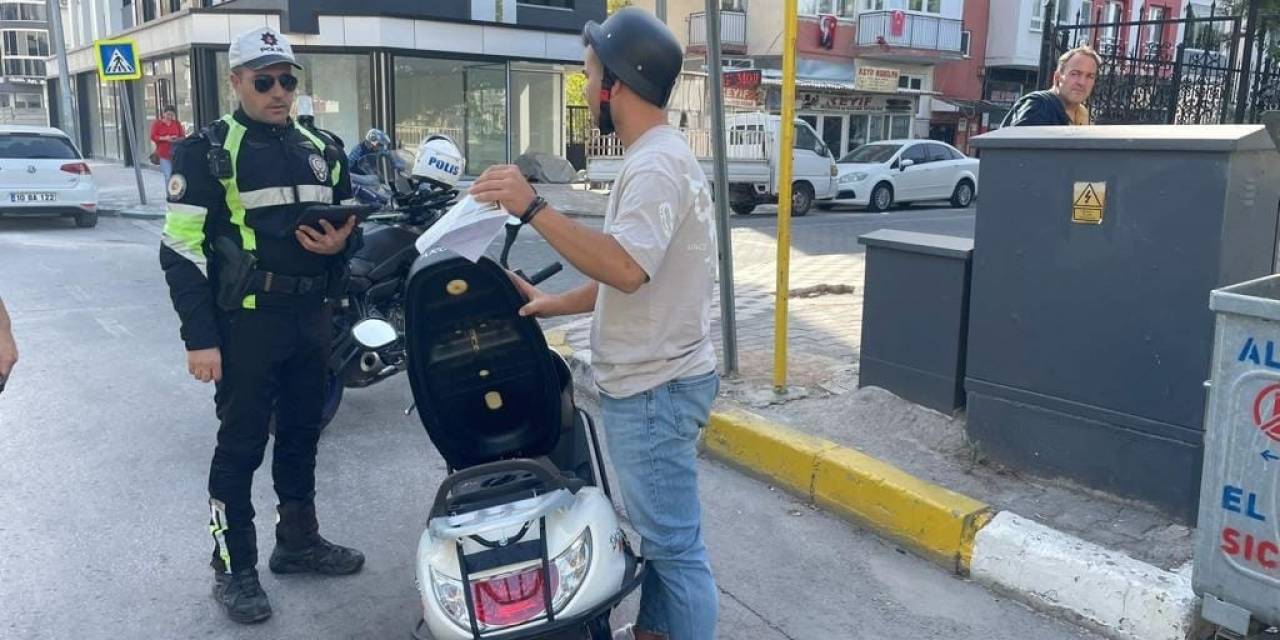 Balıkesir’de Bin 113 Araca Trafik Kontrolü