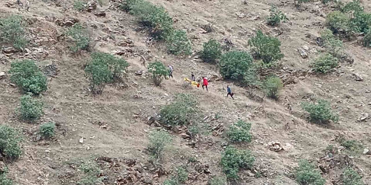 Siirt’te Menengiç Toplamaya Giden Kız Yamaçtan Yuvarlanarak Yaralandı