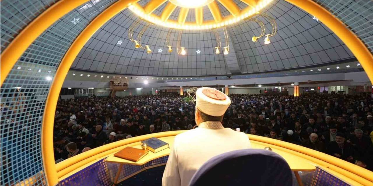 Cuma Hutbesinde Filistin Vurgusu!