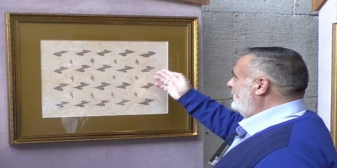 Oltu Taşı Bu Kez Ebru İle Buluştu