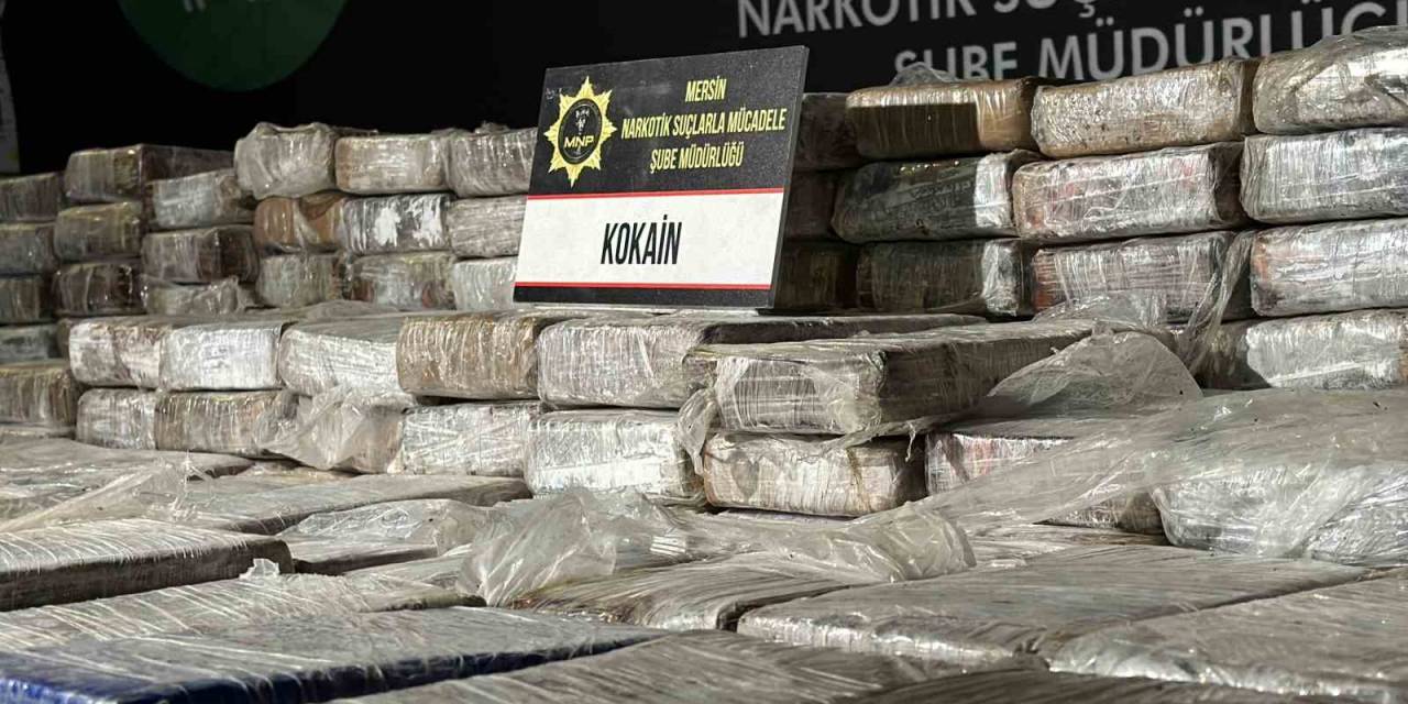 Mersin Limanı’nda 610 Kilogram Kokain Ele Geçirildi