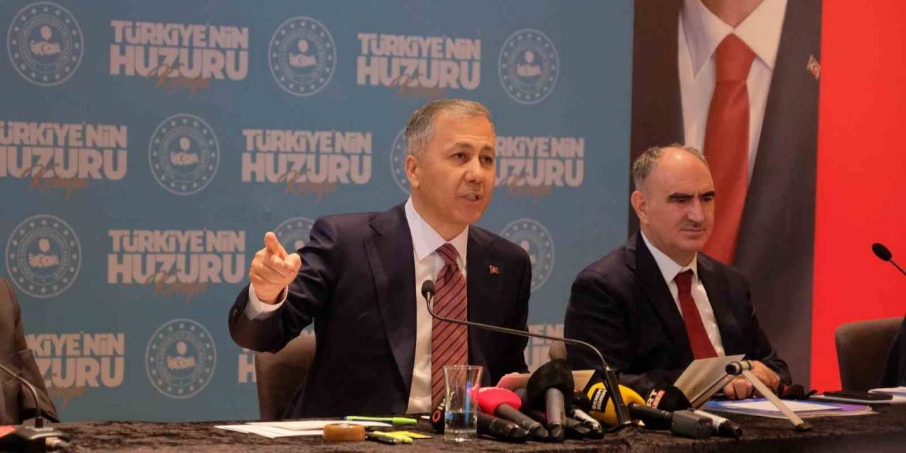 Bakan Yerlikaya: “Bir Tane Çetenin Bile Nefes Almasını İstemiyoruz”