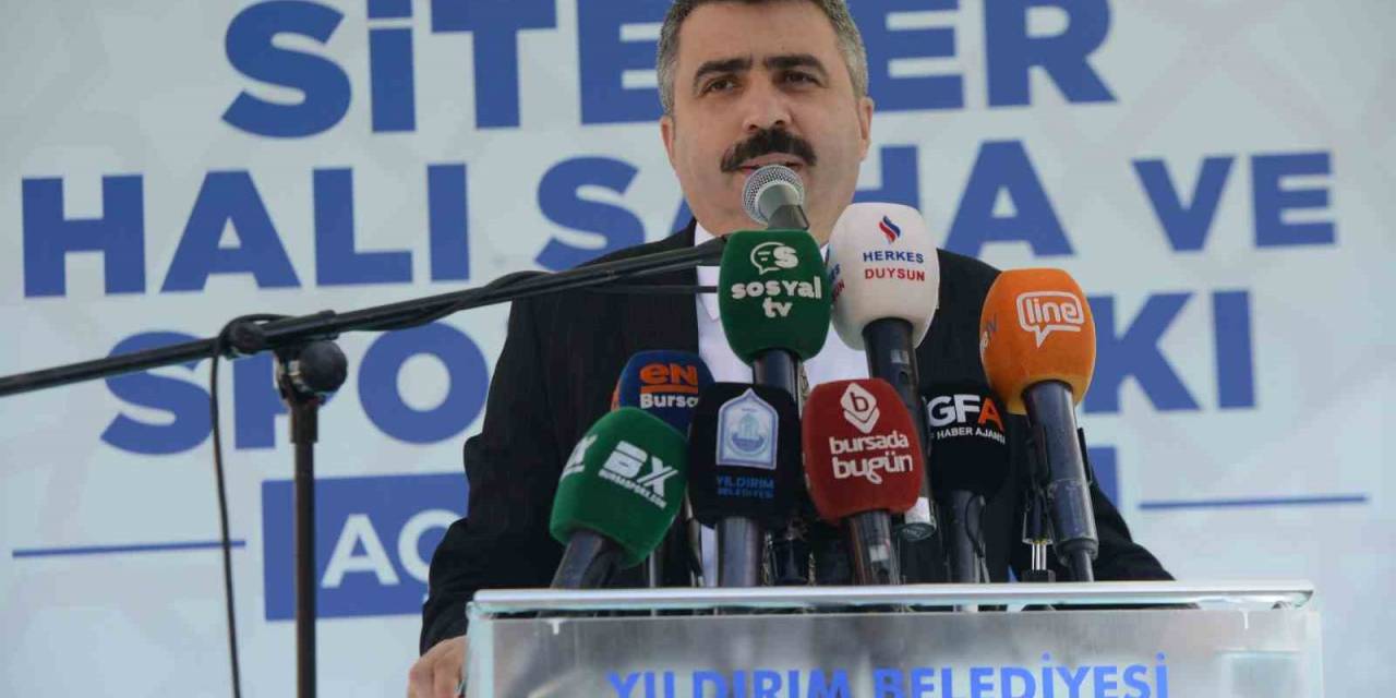 Siteler Halı Sahası Ve Spor Parkı Düzenlenen Törenle Hizmete Açıldı