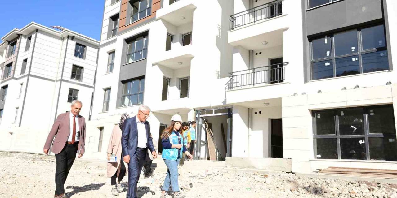 Battalgazi’de Aralık Ayında 726 Deprem Konutu Teslim Edilecek