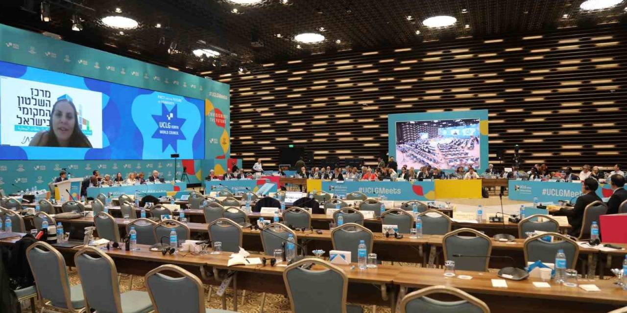 Uclg Toplantısında İsrailli Konuşmacı Protesto Edildi