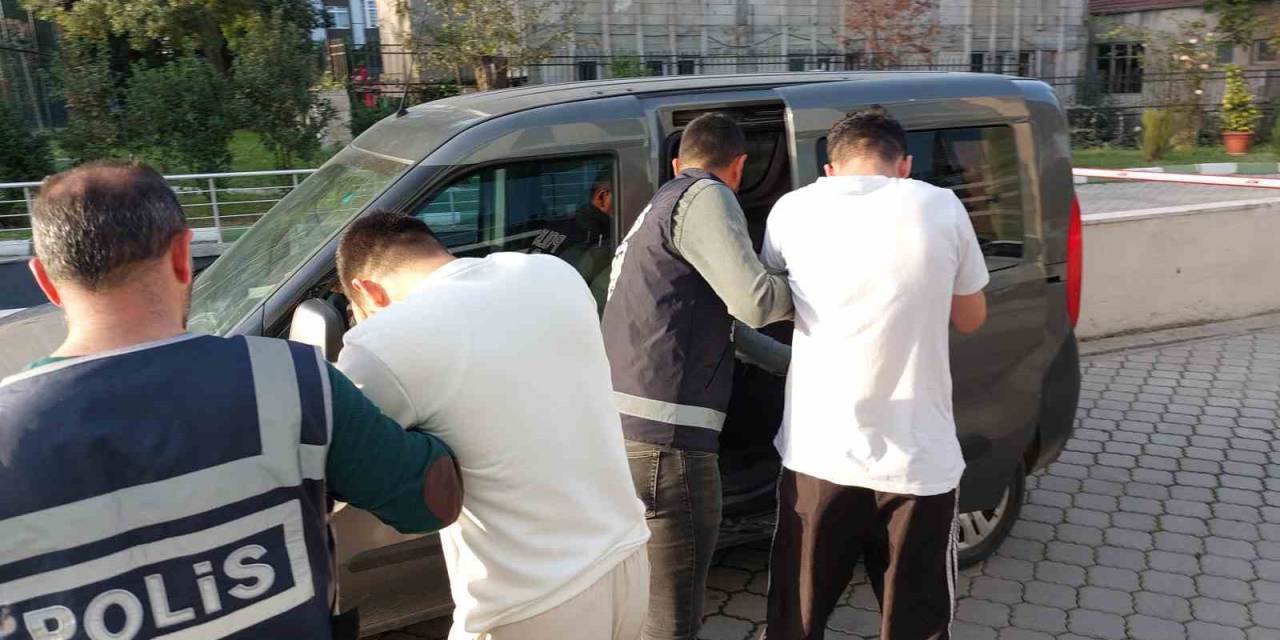Samsun’da Bıçaklı Yaralama Ve Gasp Şüphelisi 2 Kişi Tutuklandı