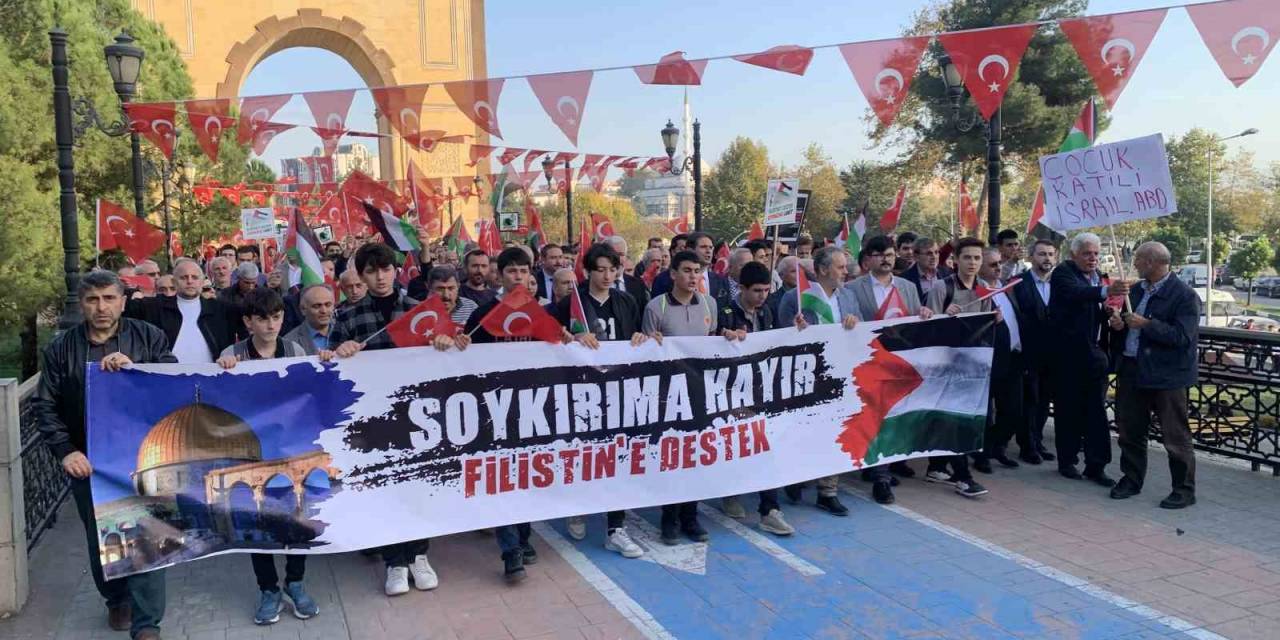 Çarşamba’da Filistin’e Destek Yürüyüşü
