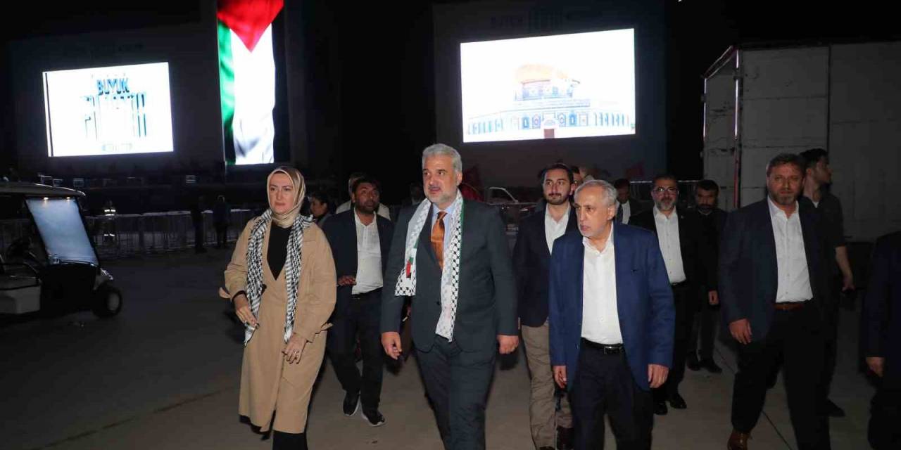 Büyük Filistin Mitingi Öncesi Ak Parti İstanbul İl Başkanı Ve Stk Temsilcileri Çalışmaları Takip Etti