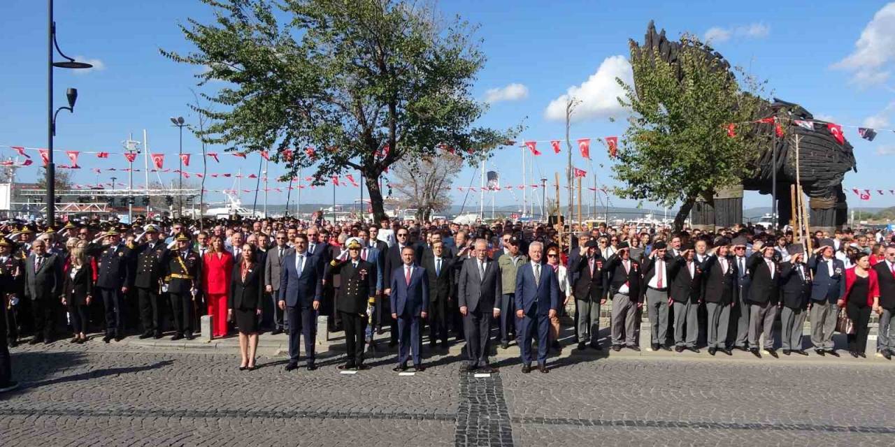 Çanakkale’de Cumhuriyet’in 100’üncü Yılı Kutlanmaya Başladı