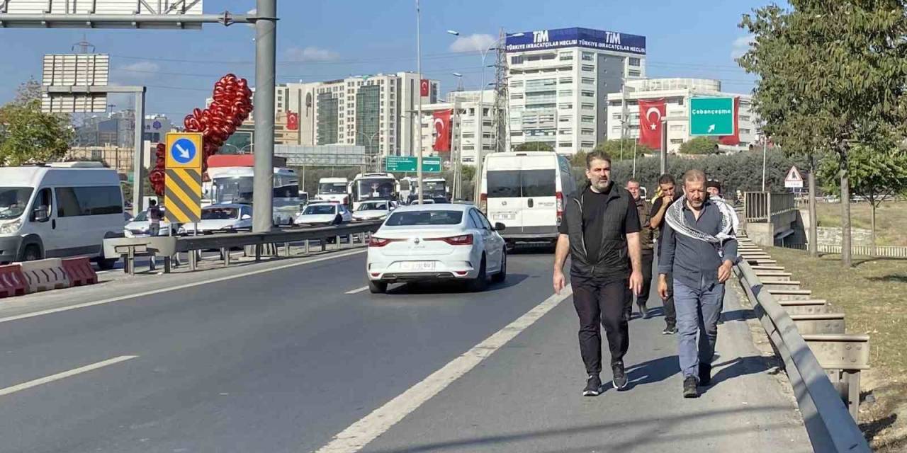 Yüz Binlerce Vatandaş Büyük Filistin Mitingi‘Ne Akın Ediyor