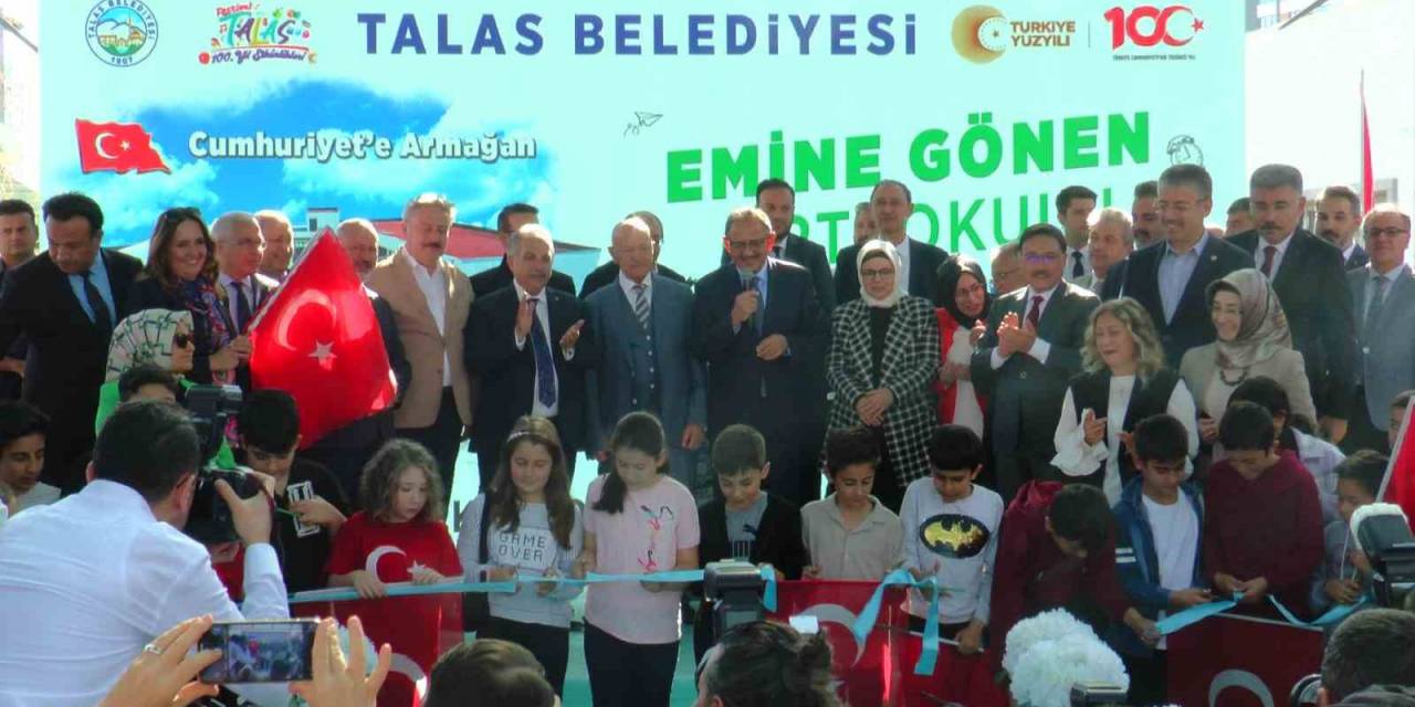 Talas’ta Bir Eğitim Yuvası Daha Açıldı