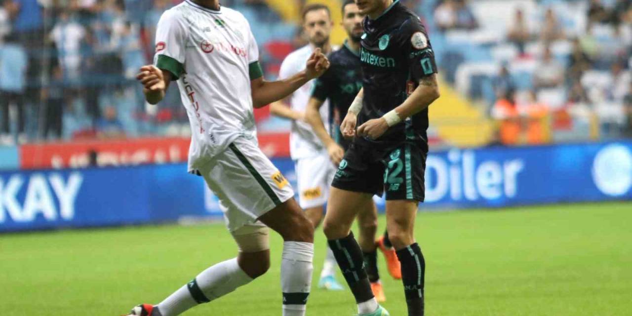 Trendyol Süper Lig: Adana Demirspor: 0 - Konyaspor: 0 (İlk Yarı)