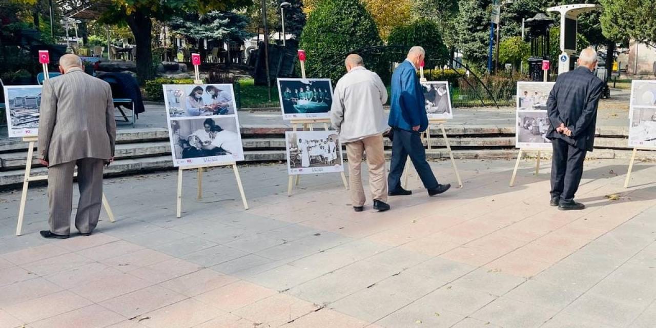 Sağlık Çalışanlarının Zorlu Mücadelesi "100 Yıldır Aynı Aşk Ve Heyecanla" Sergisinde Anlatıldı