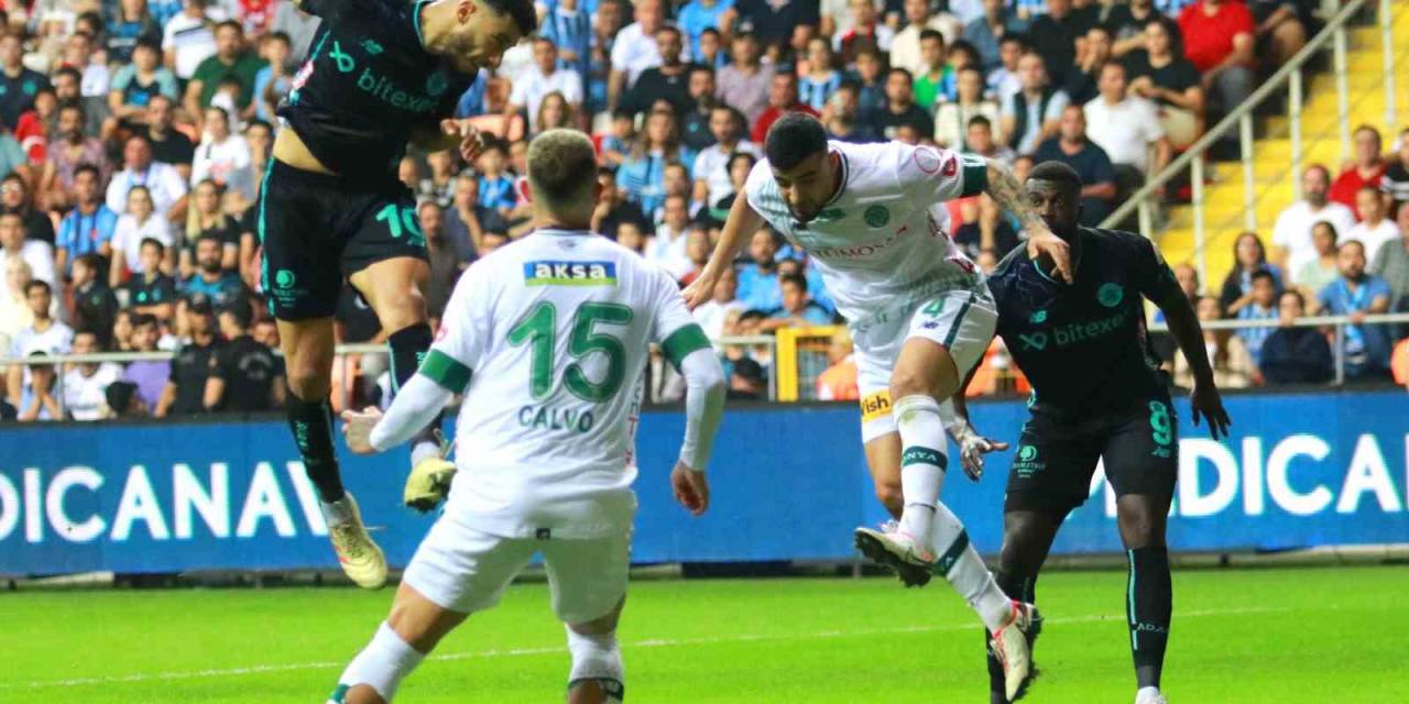 Trendyol Süper Lig: Adana Demirspor: 3 - Konyaspor: 0 (Maç Sonucu)