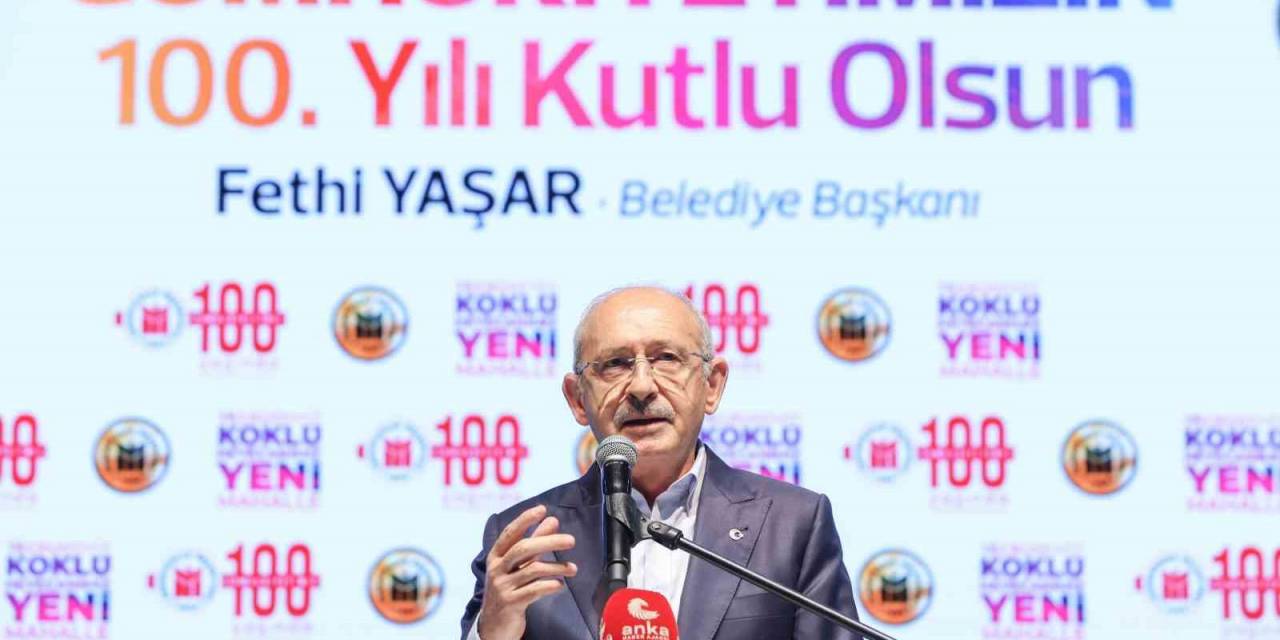 Chp Genel Başkanı Kılıçdaroğlu: “Mansur Başkanın Başkanlığında Yine Yolumuza Devam Edeceğiz”