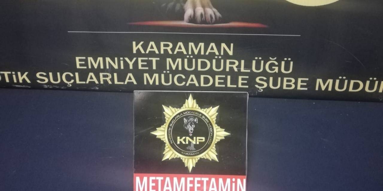 Karaman’da Uyuşturucudan 1 Kişi Tutuklandı
