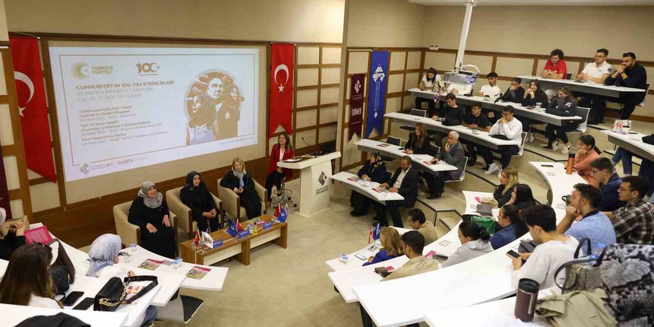 Cumhuriyetin 100. Yılında Girişimci Kadınlar Hkü’de Başarı Hikayelerini Anlattı