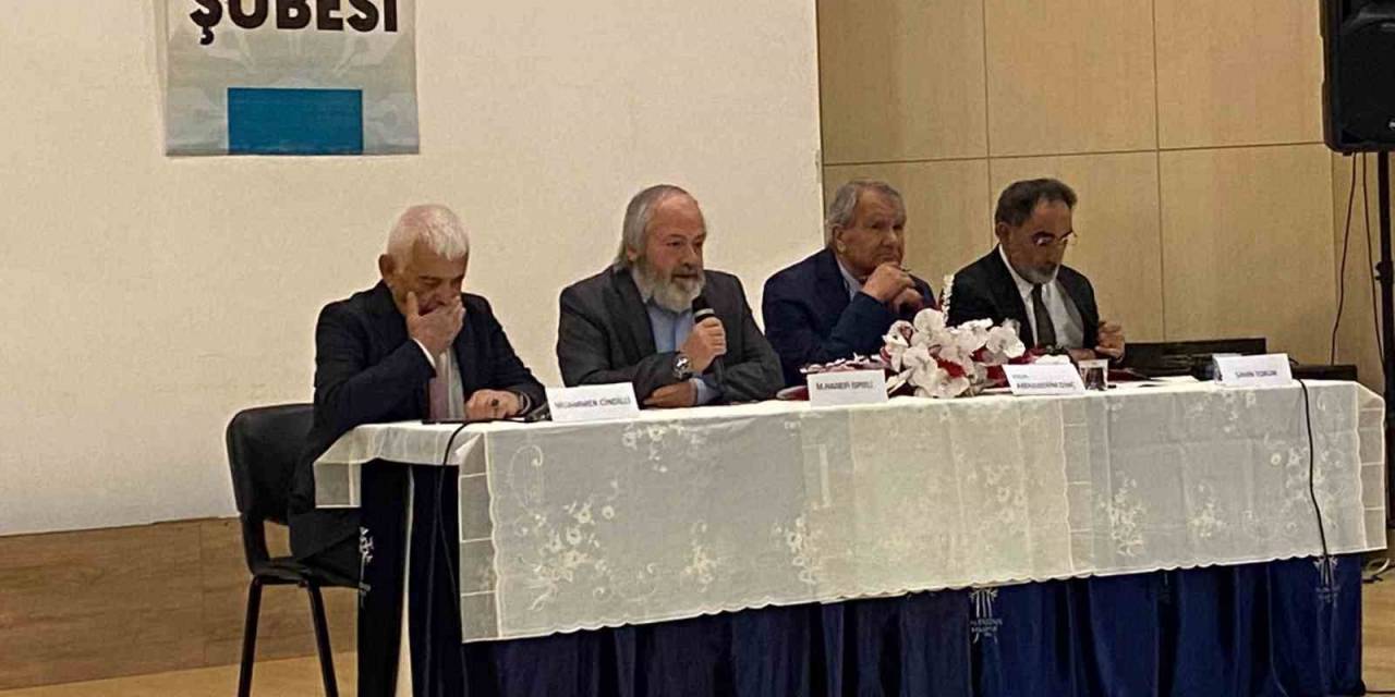 Erzurum’da Nevzat Kösoğlu Paneli Yapıldı