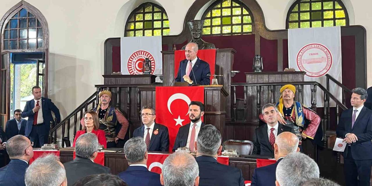 Tbmm Başkanı Kurtulmuş: "Mutlaka Milletimizin Öncülüğünde Yeni Bir Dünya Kurulacak"