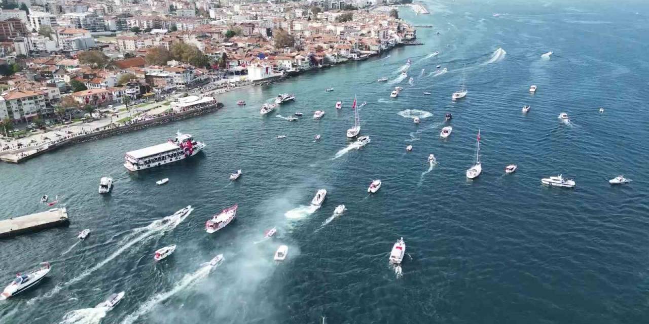 Mudanya’da 100. Yıl Coşkusu Denize Taştı