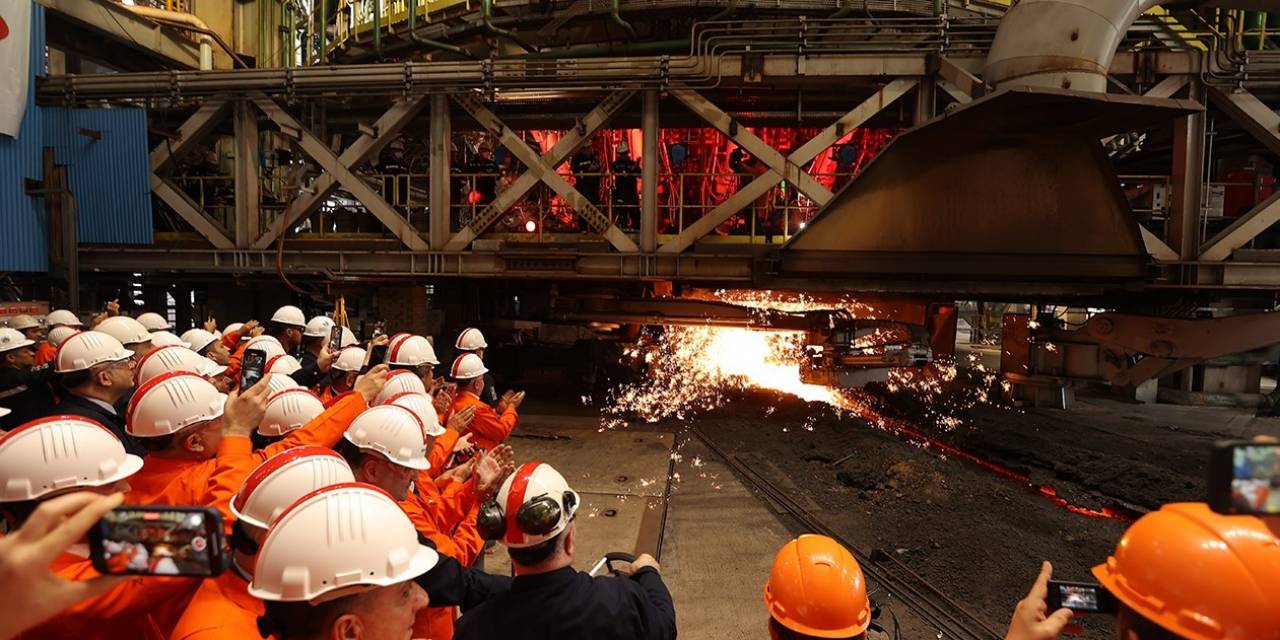 Erdemir’in Türk Mühendislerinin Katkılarıyla İnşa Ettiği ‘Zübeyde’de İlk Üretim Gerçekleşti