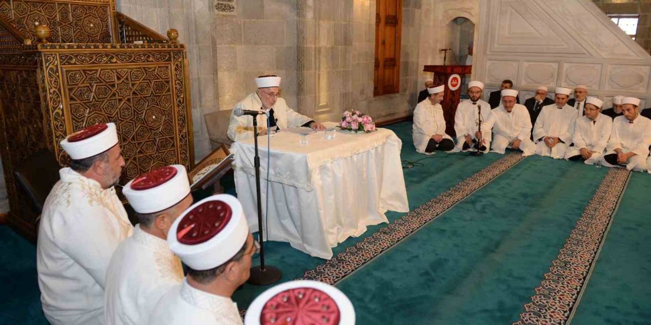 Vali Mustafa Çiftçi, Aşere-takrîb Tayyibe İcazet Merasimine Katıldı