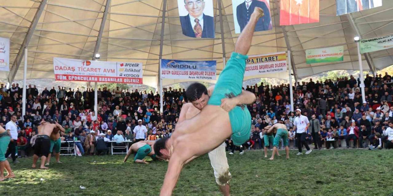 100. Cumhuriyet Karakucak Güreşleri Nefes Kesti
