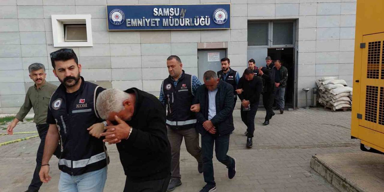 Belediyeye Ait Asfalt Tesisinden Bitüm Ve Çakıl Hırsızlığından 8 Kişi Adliyede