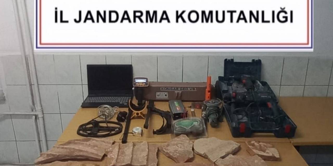 Kaçak Kazı Yapan Kişiler Suçüstü Yakalandı